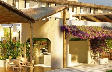 Imagem: A casa em condomínio possui 3 Dormitórios, 3 Banheiros, 2