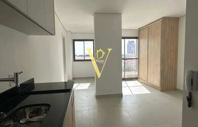 Imagem: O apartamento possui 1 Dormitório, 1 Banheiro, 30m² de Área