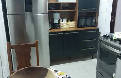 Imagem 10: Casa 1qto, no Boqueirão. Churrasqueira, Imóvel mobiliado, Varandae100m²...