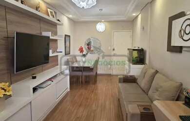 Imagem: O apartamento possui 3 Dormitórios, 2 Banheiros, 1 Vaga na