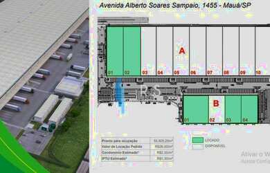 Imagem 4: Galpão para alugar, 6522 m² por R$ 169.574,86/mês - Capuava - Mauá/SP