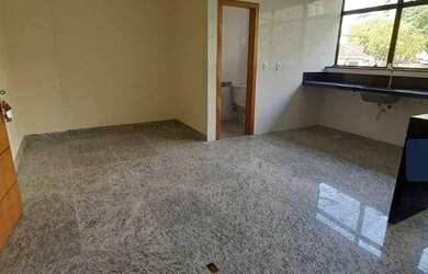 Imagem: O apartamento possui 1 Dormitório, 1 Banheiro, 1 Vaga na garagem