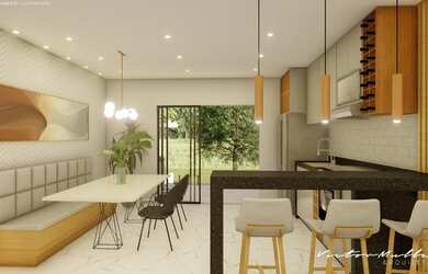 Imagem 6: Casa com área de lazer e piscina à venda, 230 m² por R$ 790.000 - Aeroporto...