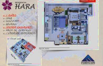 Imagem 9: Apartamento à venda, 79 m² por R$ 505.000,00 - Tupi - Praia Grande/SP