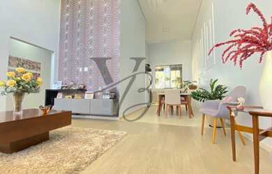 Imagem: A casa em condomínio possui 3 Dormitórios, 3 Banheiros, 4