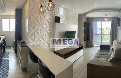 Imagem: O apartamento possui 2 Dormitórios, 2 Banheiros, 1 Vaga na