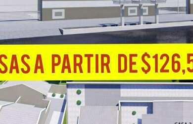 Imagem: A casa em condomínio possui 2 Dormitórios, 1 Banheiro, 1 Vaga