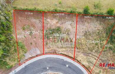 Imagem: O terreno possui 548m² de Área e está localizado em Joaçaba