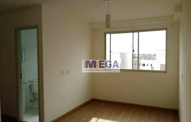 Imagem: O apartamento possui 2 Dormitórios, 1 Banheiro, 1 Vaga na garagem