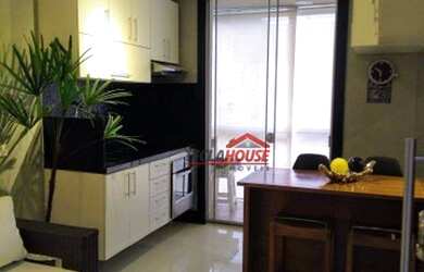 Imagem: O studio possui 1 Dormitório, 1 Banheiro, 1 Vaga na garagem