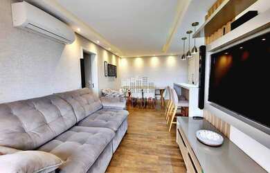 Imagem: O apartamento possui 3 Dormitórios, 2 Banheiros, 1 Vaga na