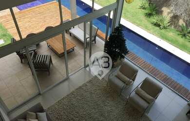 Imagem: A casa em condomínio possui 4 Dormitórios, 1 Banheiro, 3 Vagas