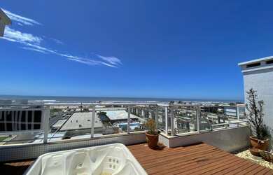 Imagem: O apartamento na cobertura possui 3 Dormitórios, 4 Banheiros