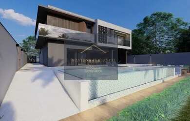 Imagem: A casa em condomínio possui 5 Dormitórios, 5 Banheiros, 5