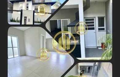 Imagem: A casa possui 3 Dormitórios, 3 Banheiros, 2 Vagas na garagem