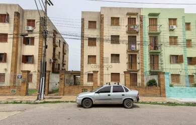 Imagem: O apartamento possui 3 Dormitórios, 1 Banheiro, 1 Vaga na garagem