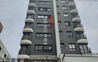 Imagem: O apartamento possui 1 Dormitório, 1 Banheiro, 1 Vaga na garagem