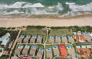 Imagem: A casa em condomínio possui 4 Dormitórios, 4 Banheiros, 2