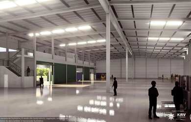 Imagem: O depósito possui 5 Vagas na garagem e 4500m² de Área e está