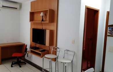 Imagem: O apartamento possui 1 Dormitório, 1 Banheiro, 53m² de Área