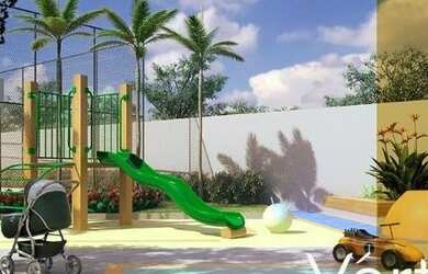 Imagem: O apartamento possui 2 Dormitórios, 2 Banheiros, 1 Vaga na