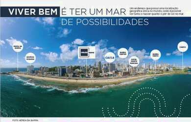 Imagem 3: Apartamento de 1/4, suite, vista mar, no farol da Barra