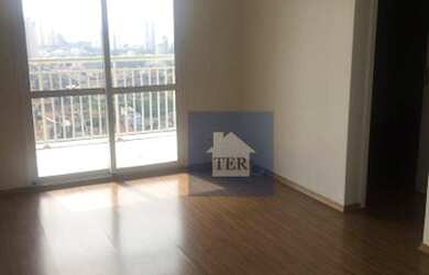 Imagem: O apartamento possui 1 Dormitório, 1 Banheiro, 1 Vaga na garagem