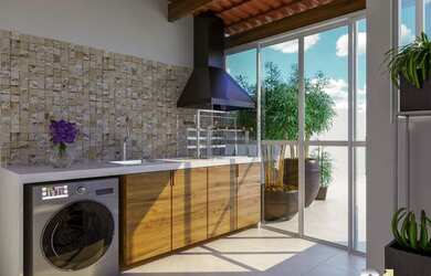 Imagem 9: Apartamento à venda, 46 m² por R$ 329.000,00 - Campestre - Santo André/SP