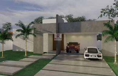 Imagem: A casa possui 3 Dormitórios, 4 Banheiros, 2 Vagas na garagem