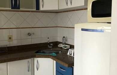 Imagem: O studio possui 1 Dormitório, 1 Banheiro, 1 Vaga na garagem