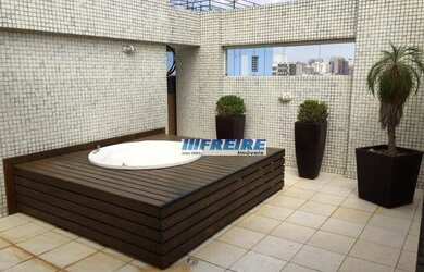 Imagem: O apartamento na cobertura possui 3 Dormitórios, 3 Banheiros