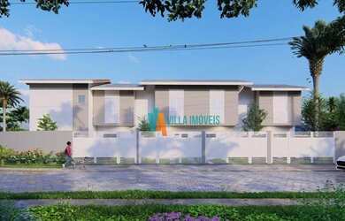 Imagem: A casa em condomínio possui 2 Dormitórios, 3 Banheiros, 1