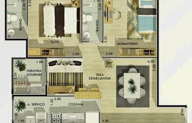 Imagem 11: Apartamento à venda, 64 m² por R$ 420.000,00 - Boa Vista - São Caetano...