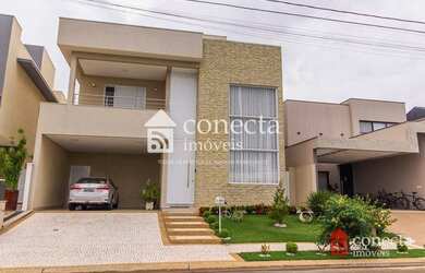 Imagem: A casa em condomínio possui 3 Dormitórios, 5 Banheiros, 4