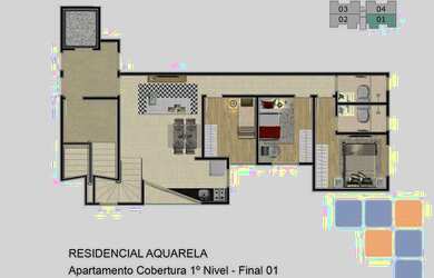 Imagem 7: Apartamento Garden à venda, 67 m² por R$ 668.400,00 - Fernão Dias -...