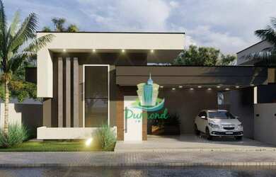 Imagem: A casa possui 3 Dormitórios, 2 Banheiros, 2 Vagas na garagem