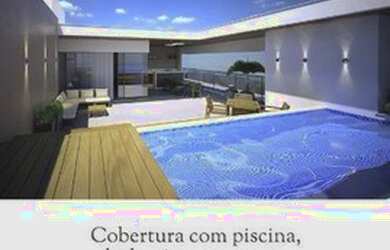 Imagem: O apartamento na cobertura possui 4 Dormitórios, 5 Banheiros