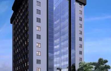 Imagem: O apartamento possui 1 Dormitório, 1 Banheiro, 46m² de Área