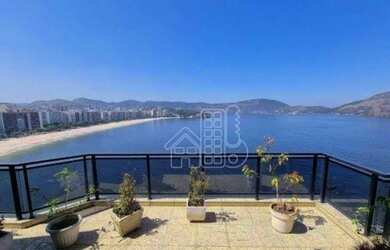 Imagem: O apartamento na cobertura possui 5 Dormitórios, 5 Banheiros