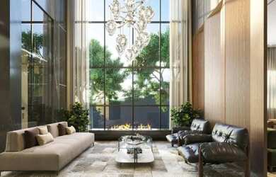 Imagem: A casa em condomínio possui 5 Dormitórios, 5 Banheiros, 5