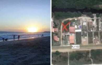 Imagem: O terreno possui 450m² de Área e está localizado em Jaconé