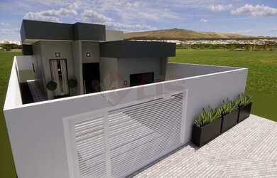 Imagem: A casa possui 2 Dormitórios, 2 Banheiros, 4 Vagas na garagem