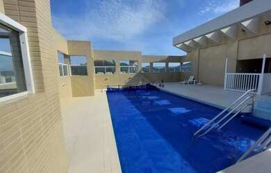 Imagem: O apartamento possui 1 Dormitório, 1 Banheiro, 1 Vaga na garagem