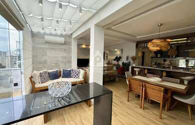 Imagem: O apartamento possui 4 Dormitórios, 4 Banheiros, 200m² de