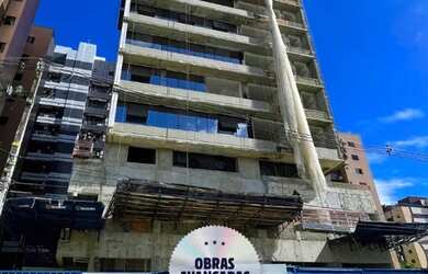 Imagem: O apartamento possui 1 Dormitório, 1 Banheiro, 1 Vaga na garagem