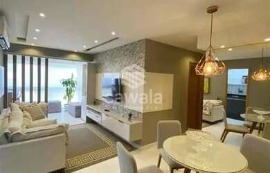 Imagem: O apartamento na cobertura possui 3 Dormitórios, 4 Banheiros