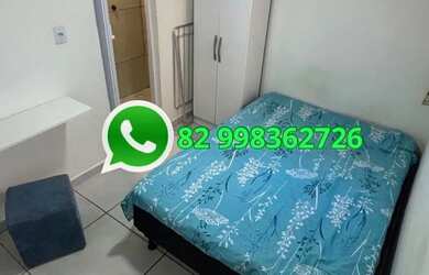 Imagem: A kitnet possui 1 Dormitório, 1 Banheiro, Imóvel mobiliado