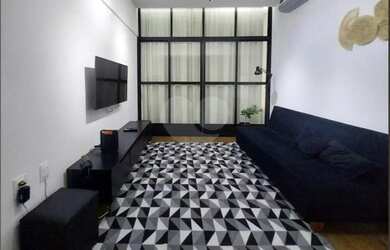 Imagem: O apartamento possui 1 Dormitório, 1 Banheiro, 42m² de Área