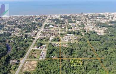 Imagem: O terreno possui 360m² de Área e está localizado em Itapoá