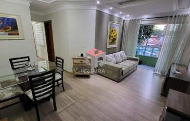 Imagem: O apartamento possui 3 Dormitórios, 2 Banheiros, 2 Vagas na